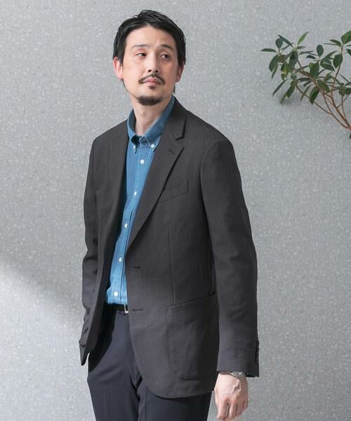 URBAN RESEARCH DOORS / アーバンリサーチ ドアーズ その他アウター | 『洗濯可/防シワ』LIFE STYLE TAILOR TRABESTグレンチェックジャケット | 詳細21