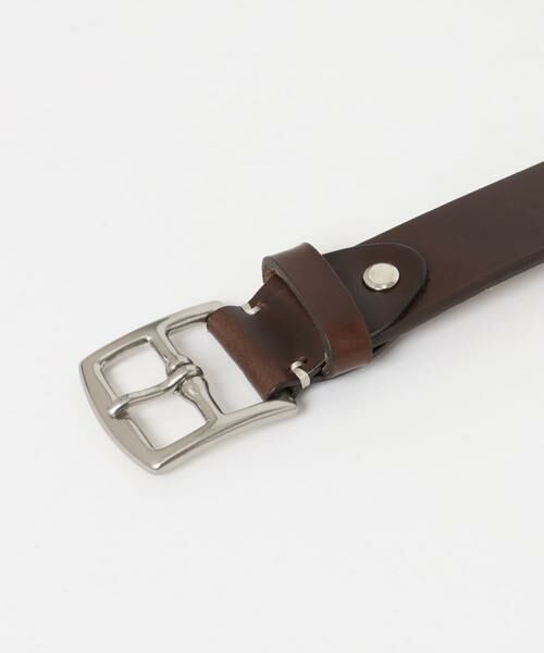 URBAN RESEARCH DOORS / アーバンリサーチ ドアーズ ベルト・サスペンダー | LIFE STYLE TAILOR　クロムエクセルレザーベルト | 詳細3
