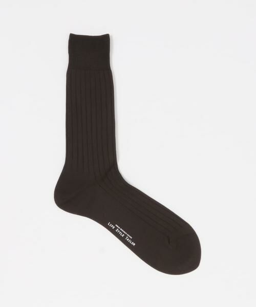 URBAN RESEARCH DOORS / アーバンリサーチ ドアーズ ソックス | LIFE STYLE TAILOR　リブドレスソックス | 詳細2
