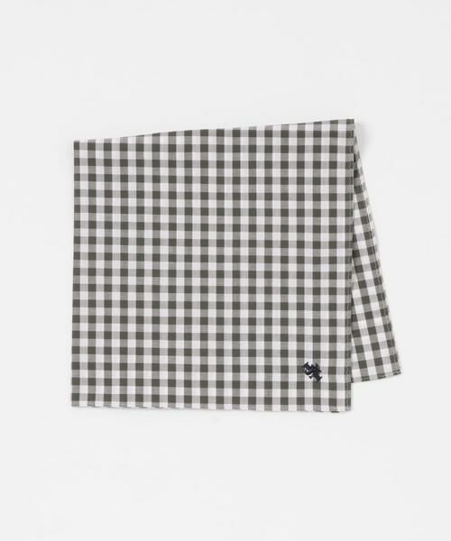 URBAN RESEARCH DOORS / アーバンリサーチ ドアーズ ハンカチ | LIFE STYLE TAILOR　チェック柄コットンハンカチ | 詳細1