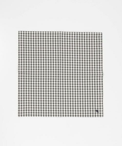 URBAN RESEARCH DOORS / アーバンリサーチ ドアーズ ハンカチ | LIFE STYLE TAILOR　チェック柄コットンハンカチ | 詳細2