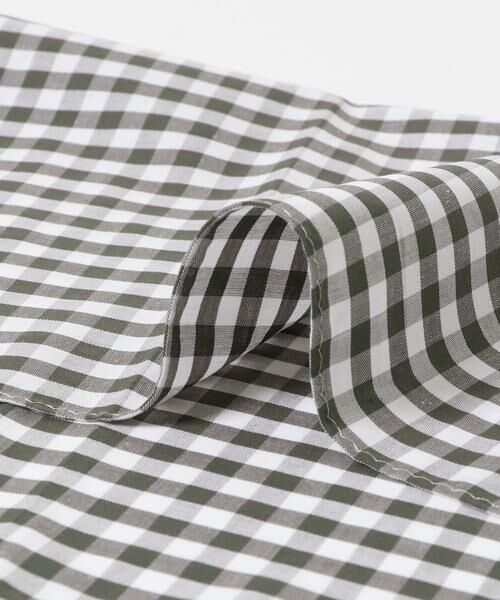 URBAN RESEARCH DOORS / アーバンリサーチ ドアーズ ハンカチ | LIFE STYLE TAILOR　チェック柄コットンハンカチ | 詳細3