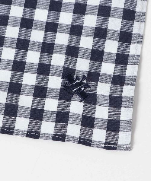URBAN RESEARCH DOORS / アーバンリサーチ ドアーズ ハンカチ | LIFE STYLE TAILOR　チェック柄コットンハンカチ | 詳細7
