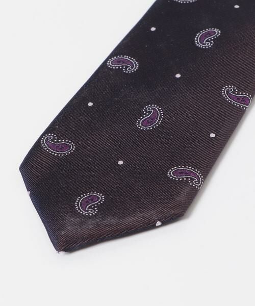 URBAN RESEARCH DOORS / アーバンリサーチ ドアーズ ネクタイ | LIFE STYLE TAILOR　24AW国内タイペイズリー1 | 詳細4
