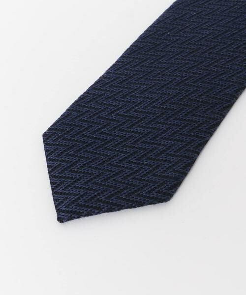 URBAN RESEARCH DOORS / アーバンリサーチ ドアーズ ネクタイ | LIFE STYLE TAILOR　24AW国内生地タイジグザグ1 | 詳細4