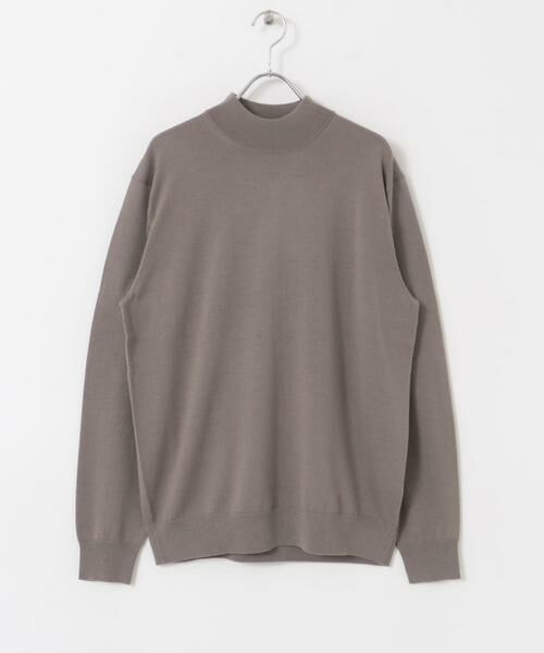 URBAN RESEARCH DOORS / アーバンリサーチ ドアーズ シャツ・ブラウス | LIFE STYLE TAILOR　マシンウォッシャブルハイゲージモックニット | 詳細8