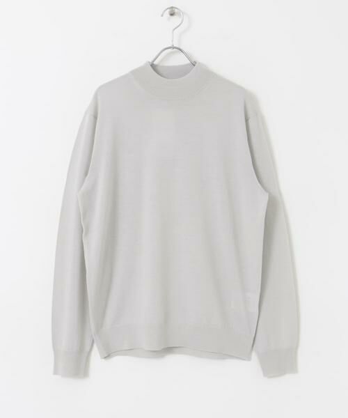 URBAN RESEARCH DOORS / アーバンリサーチ ドアーズ シャツ・ブラウス | LIFE STYLE TAILOR　マシンウォッシャブルハイゲージモックニット | 詳細15