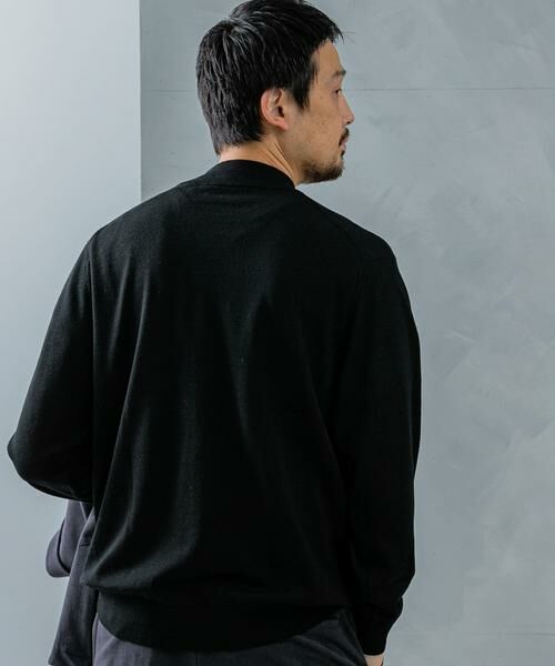 URBAN RESEARCH DOORS / アーバンリサーチ ドアーズ シャツ・ブラウス | LIFE STYLE TAILOR　マシンウォッシャブルハイゲージモックニット | 詳細18