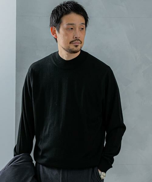 URBAN RESEARCH DOORS / アーバンリサーチ ドアーズ シャツ・ブラウス | LIFE STYLE TAILOR　マシンウォッシャブルハイゲージモックニット | 詳細20