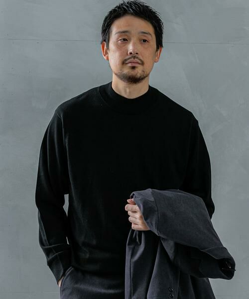 URBAN RESEARCH DOORS / アーバンリサーチ ドアーズ シャツ・ブラウス | LIFE STYLE TAILOR　マシンウォッシャブルハイゲージモックニット | 詳細21