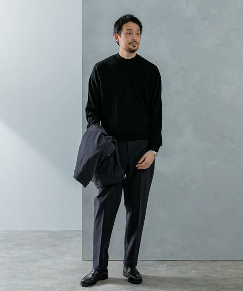 URBAN RESEARCH DOORS / アーバンリサーチ ドアーズ シャツ・ブラウス | LIFE STYLE TAILOR　マシンウォッシャブルハイゲージモックニット | 詳細22