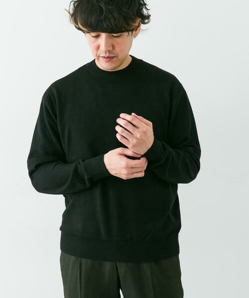 URBAN RESEARCH DOORS / アーバンリサーチ ドアーズ シャツ・ブラウス | LIFE STYLE TAILOR　マシンウォッシャブルクルーネックニット | 詳細22