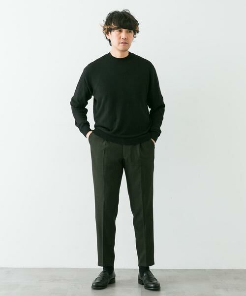 URBAN RESEARCH DOORS / アーバンリサーチ ドアーズ シャツ・ブラウス | LIFE STYLE TAILOR　マシンウォッシャブルクルーネックニット | 詳細27