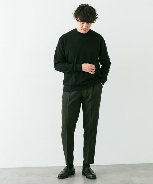 URBAN RESEARCH DOORS / アーバンリサーチ ドアーズ シャツ・ブラウス | LIFE STYLE TAILOR　マシンウォッシャブルクルーネックニット | 詳細28