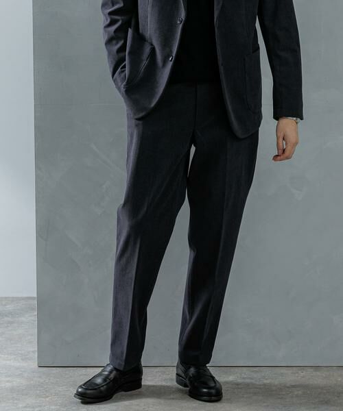 URBAN RESEARCH DOORS/アーバンリサーチ ドアーズ LIFE STYLE TAILOR コーデュロイコンフォータブルパンツ グレー系その他 L URBAN RESEARCH DOORS/アーバンリサーチ ドアーズ LIFE STYLE TAILOR コーデュロイコンフォータブルパンツ グレー系その他 L