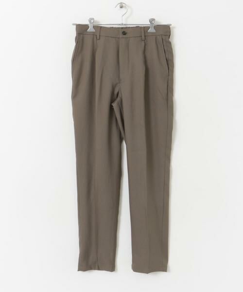 URBAN RESEARCH DOORS / アーバンリサーチ ドアーズ スラックス・ドレスパンツ | 『防シワ/イージーケア』LIFE STYLE TAILOR　ウールライクツイルストレッチパンツ | 詳細1
