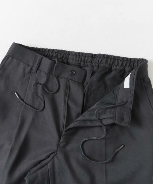 URBAN RESEARCH DOORS / アーバンリサーチ ドアーズ スラックス・ドレスパンツ | 『防シワ/イージーケア』LIFE STYLE TAILOR　ウールライクツイルストレッチパンツ | 詳細8