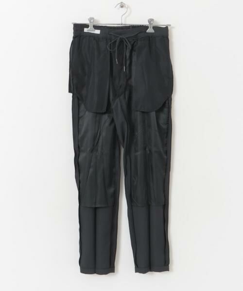 URBAN RESEARCH DOORS / アーバンリサーチ ドアーズ スラックス・ドレスパンツ | 『防シワ/イージーケア』LIFE STYLE TAILOR　ウールライクツイルストレッチパンツ | 詳細11