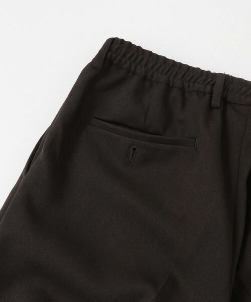 URBAN RESEARCH DOORS / アーバンリサーチ ドアーズ スラックス・ドレスパンツ | LIFE STYLE TAILOR ウールライクソフトツイルストレッチパンツ | 詳細13