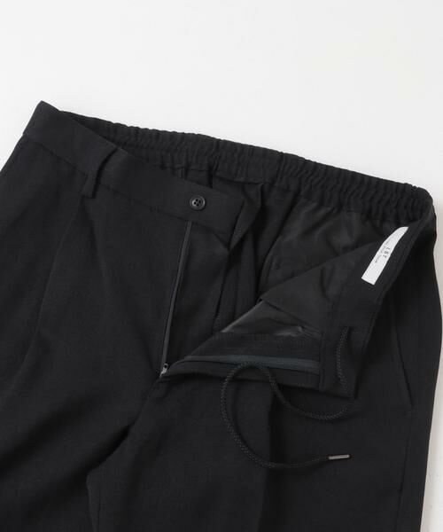 URBAN RESEARCH DOORS / アーバンリサーチ ドアーズ スラックス・ドレスパンツ | LIFE STYLE TAILOR ウールライクソフトツイルストレッチパンツ | 詳細22