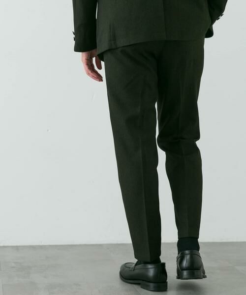 URBAN RESEARCH DOORS / アーバンリサーチ ドアーズ スラックス・ドレスパンツ | LIFE STYLE TAILOR　ブラッシュドウールライクストレッチパンツ | 詳細5