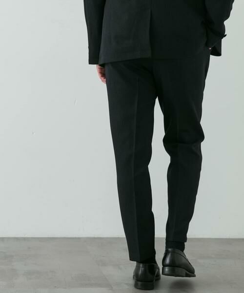 URBAN RESEARCH DOORS / アーバンリサーチ ドアーズ スラックス・ドレスパンツ | LIFE STYLE TAILOR　ブラッシュドウールライクストレッチパンツ | 詳細15