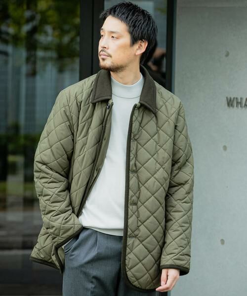 URBAN RESEARCH DOORS / アーバンリサーチ ドアーズ その他アウター | LIFE STYLE TAILOR　LIMONTA EAST キルティングコート | 詳細4