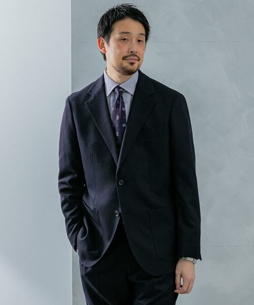 URBAN RESEARCH DOORS / アーバンリサーチ ドアーズ テーラードジャケット | LIFE STYLE TAILOR　フラノジャケット | 詳細2