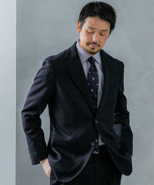 URBAN RESEARCH DOORS / アーバンリサーチ ドアーズ テーラードジャケット | LIFE STYLE TAILOR　フラノジャケット | 詳細4