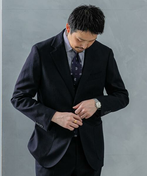 URBAN RESEARCH DOORS / アーバンリサーチ ドアーズ テーラードジャケット | LIFE STYLE TAILOR　フラノジャケット | 詳細5