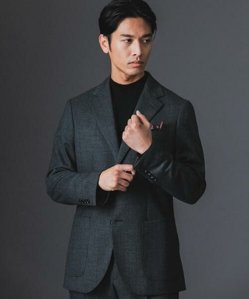 URBAN RESEARCH DOORS / アーバンリサーチ ドアーズ テーラードジャケット | LIFE STYLE TAILOR　フラノジャケット | 詳細14