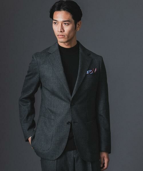 URBAN RESEARCH DOORS / アーバンリサーチ ドアーズ テーラードジャケット | LIFE STYLE TAILOR　フラノジャケット | 詳細17