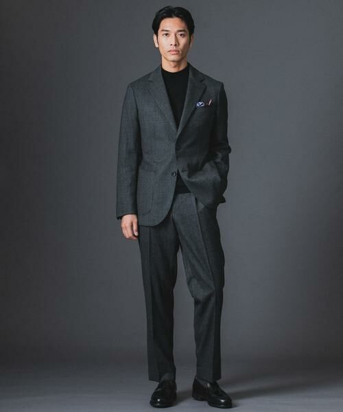 URBAN RESEARCH DOORS / アーバンリサーチ ドアーズ テーラードジャケット | LIFE STYLE TAILOR　フラノジャケット | 詳細19