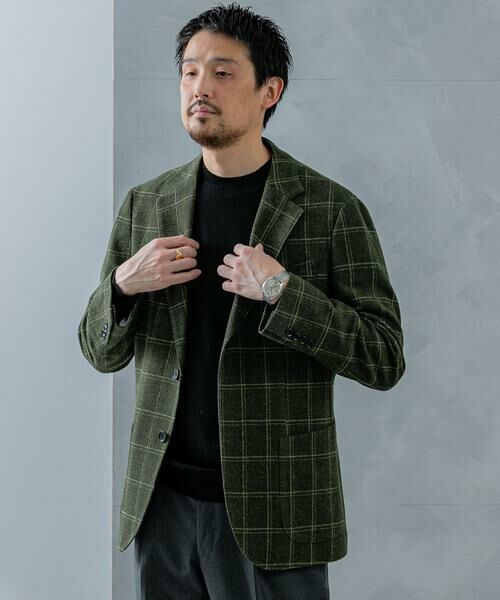 URBAN RESEARCH DOORS / アーバンリサーチ ドアーズ その他アウター | LIFE STYLE TAILOR　NOVALANツィードジャケット | 詳細2