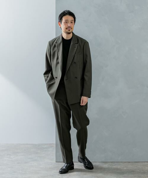 URBAN RESEARCH DOORS / アーバンリサーチ ドアーズ その他アウター | LIFE STYLE TAILOR ウールライクツイルコンフォータブルW ジャケット | 詳細4