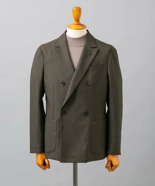 URBAN RESEARCH DOORS / アーバンリサーチ ドアーズ その他アウター | LIFE STYLE TAILOR ウールライクツイルコンフォータブルW ジャケット | 詳細6