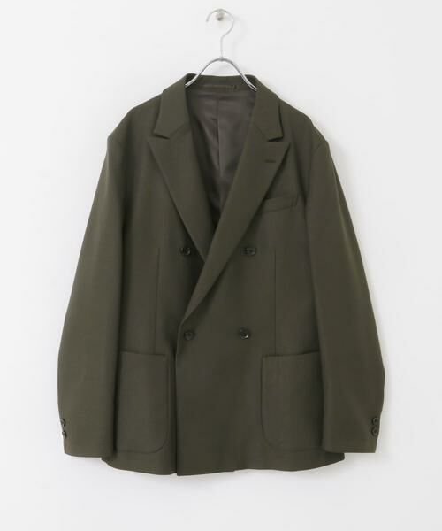 URBAN RESEARCH DOORS / アーバンリサーチ ドアーズ その他アウター | LIFE STYLE TAILOR ウールライクツイルコンフォータブルW ジャケット | 詳細7