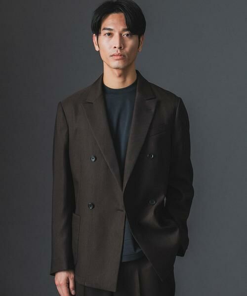 URBAN RESEARCH DOORS / アーバンリサーチ ドアーズ その他アウター | LIFE STYLE TAILOR ウールライクツイルコンフォータブルW ジャケット | 詳細9