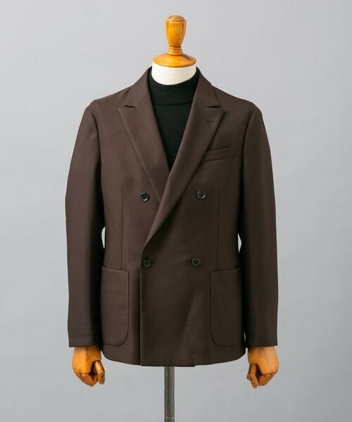 URBAN RESEARCH DOORS / アーバンリサーチ ドアーズ その他アウター | LIFE STYLE TAILOR ウールライクツイルコンフォータブルW ジャケット | 詳細22