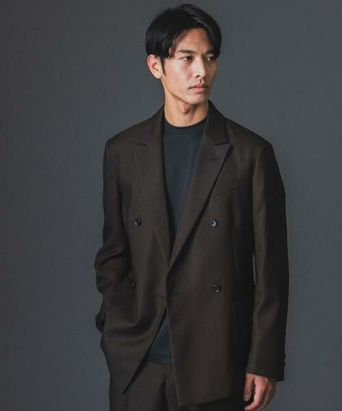 URBAN RESEARCH DOORS / アーバンリサーチ ドアーズ その他アウター | LIFE STYLE TAILOR ウールライクツイルコンフォータブルW ジャケット | 詳細10