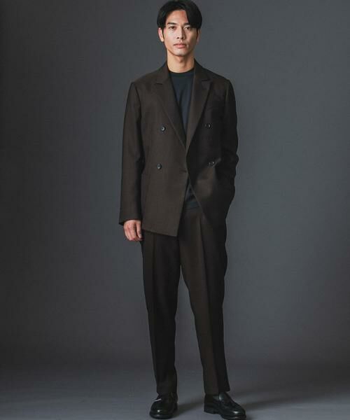 URBAN RESEARCH DOORS / アーバンリサーチ ドアーズ その他アウター | LIFE STYLE TAILOR ウールライクツイルコンフォータブルW ジャケット | 詳細13