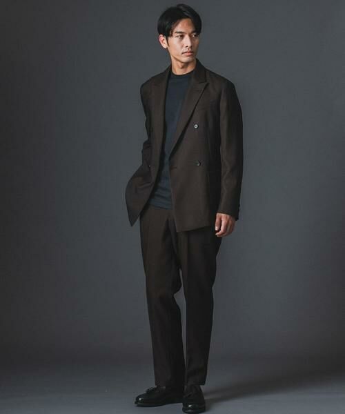 URBAN RESEARCH DOORS / アーバンリサーチ ドアーズ その他アウター | LIFE STYLE TAILOR ウールライクツイルコンフォータブルW ジャケット | 詳細14