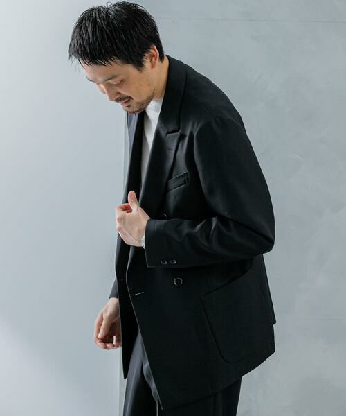 URBAN RESEARCH DOORS / アーバンリサーチ ドアーズ その他アウター | LIFE STYLE TAILOR ウールライクツイルコンフォータブルW ジャケット | 詳細26