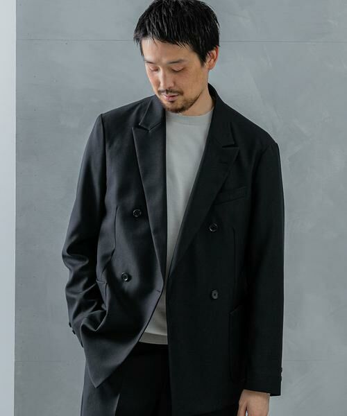 URBAN RESEARCH DOORS / アーバンリサーチ ドアーズ その他アウター | LIFE STYLE TAILOR ウールライクツイルコンフォータブルW ジャケット | 詳細27