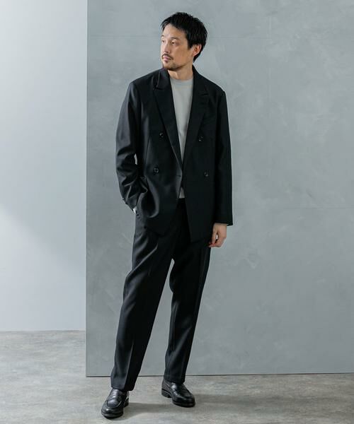 URBAN RESEARCH DOORS / アーバンリサーチ ドアーズ その他アウター | LIFE STYLE TAILOR ウールライクツイルコンフォータブルW ジャケット | 詳細28