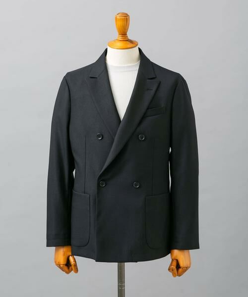 URBAN RESEARCH DOORS / アーバンリサーチ ドアーズ その他アウター | LIFE STYLE TAILOR ウールライクツイルコンフォータブルW ジャケット | 詳細30