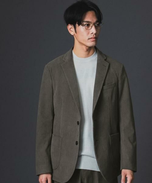 URBAN RESEARCH DOORS / アーバンリサーチ ドアーズ テーラードジャケット | LIFE STYLE TAILOR　コーデュロイコンフォータブルジャケット | 詳細1