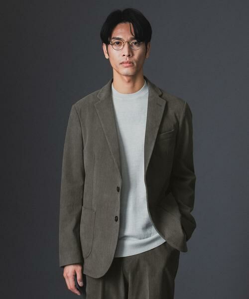 URBAN RESEARCH DOORS / アーバンリサーチ ドアーズ テーラードジャケット | LIFE STYLE TAILOR　コーデュロイコンフォータブルジャケット | 詳細2