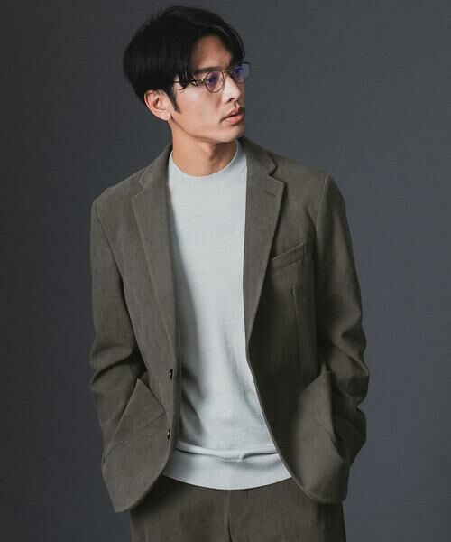 URBAN RESEARCH DOORS / アーバンリサーチ ドアーズ テーラードジャケット | LIFE STYLE TAILOR　コーデュロイコンフォータブルジャケット | 詳細4