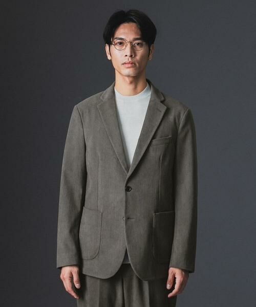 URBAN RESEARCH DOORS / アーバンリサーチ ドアーズ テーラードジャケット | LIFE STYLE TAILOR　コーデュロイコンフォータブルジャケット | 詳細9